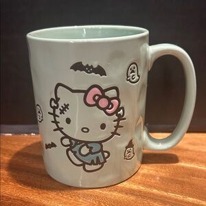 Hello Kitty 2024 Mint Green Halloween Ceramic Mug